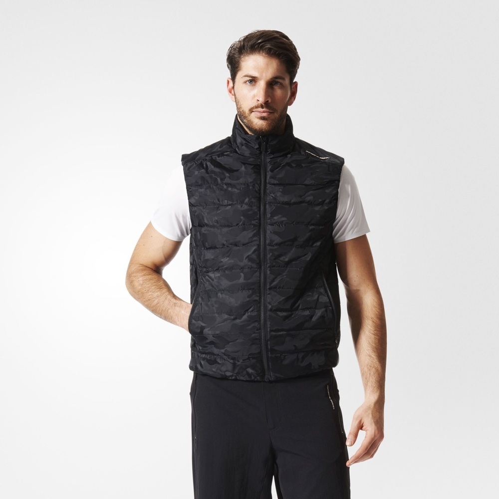 🔹Porsche /Adidas Camo  Men’s Black Vest, Size S